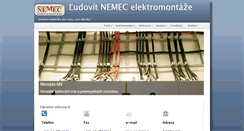 Desktop Screenshot of nemec.sk